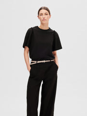 SLFPENELOPE 2/4 RUFFLE TEE NOOS