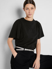 SLFPENELOPE 2/4 RUFFLE TEE NOOS