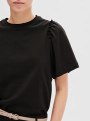 SLFPENELOPE 2/4 RUFFLE TEE NOOS