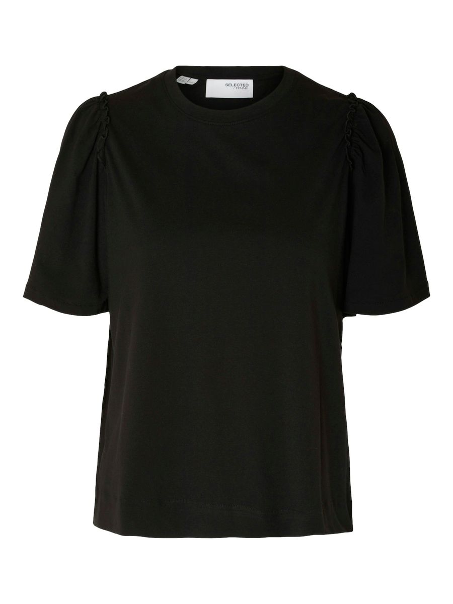 SLFPENELOPE 2/4 RUFFLE TEE NOOS