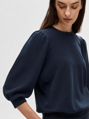 SLFTENNY 3/4 SWEAT TOP NOOS