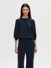 SLFTENNY 3/4 SWEAT TOP NOOS
