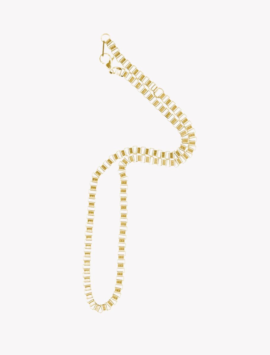 Box chain necklace