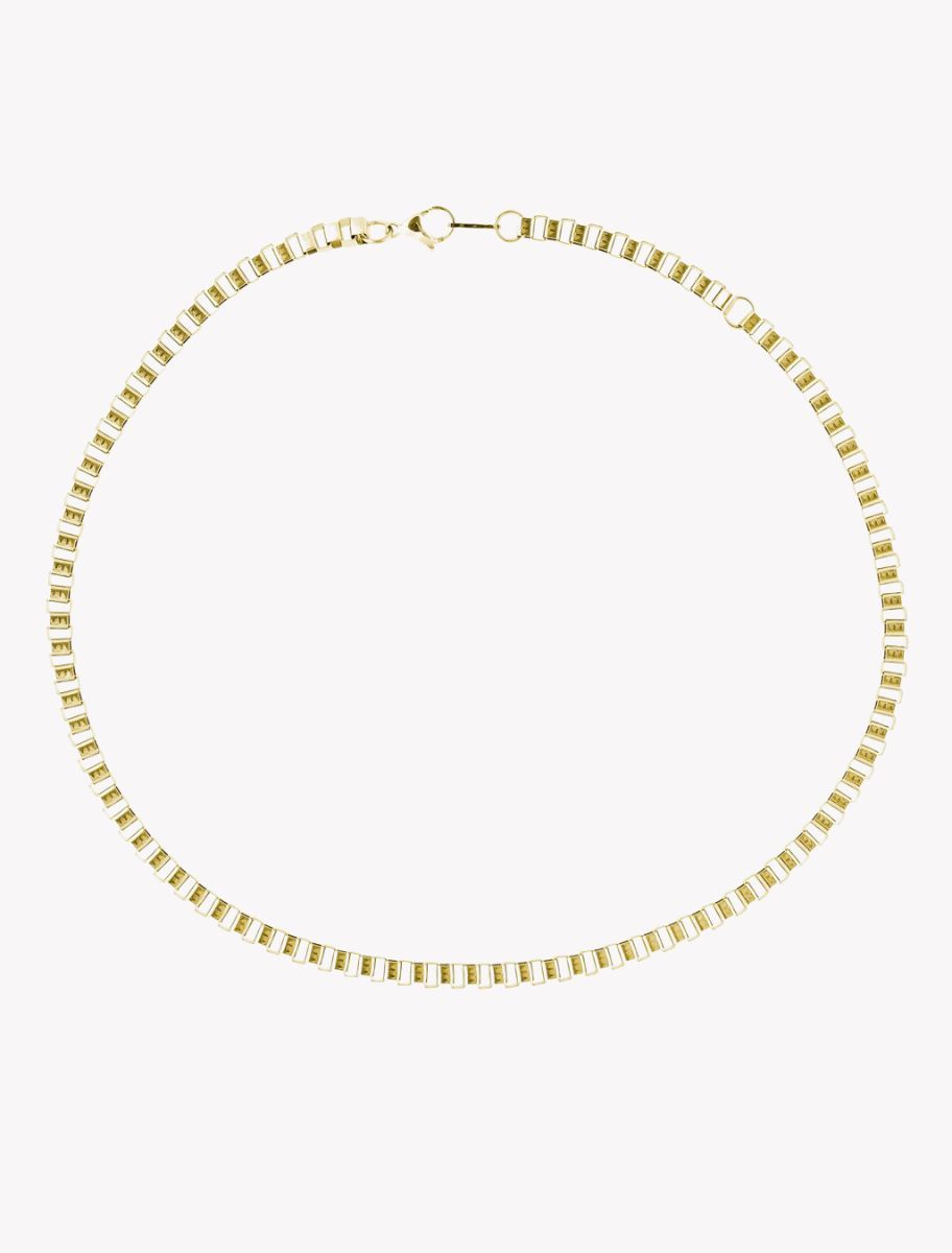 Box chain necklace