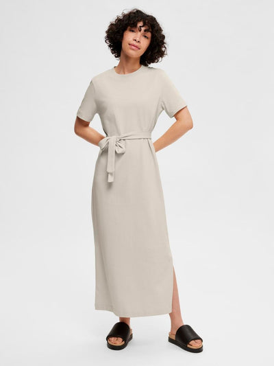 SLFESSENTIAL SS ANKLE TEE DRESS