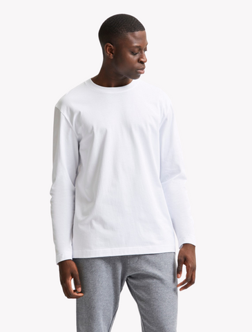 selected homme • relax colman • basic longsleeve aus organic cotton