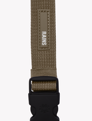 rains • buckle belt mini • wood