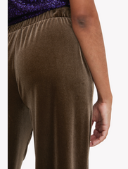 ichi • lavanny • weite samthose mit leichtem glanz