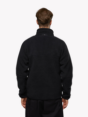 pinqponq • fleece jacket men • peat black