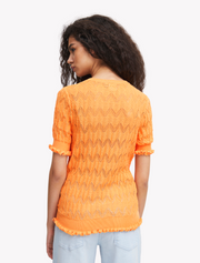 ichi • paisley • strukturiertes t-shirt