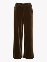 ichi • lavanny • weite samthose mit leichtem glanz