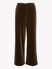 ichi • lavanny • weite samthose mit leichtem glanz
