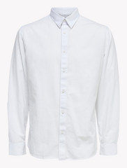 selected homme • regnew-linen • hemd