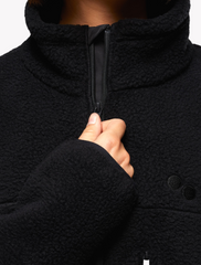 pinqponq • fleece jacket men • peat black