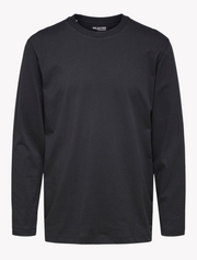 selected homme • relax colman • basic longsleeve aus organic cotton