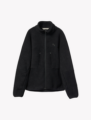 pinqponq • fleece jacket men • peat black