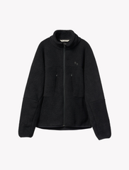 pinqponq • fleece jacket men • peat black