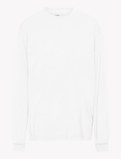 colorful standard • oversized longsleeve unisex • optical white
